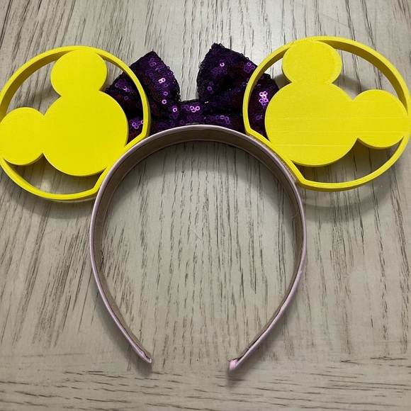 Violet lemonade Minnie ears - Picture 2 of 2